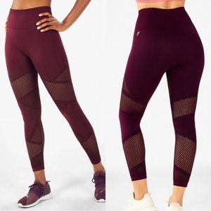 Fabletics Mosaic 7/8 Hi Waisted Seamless Legging M